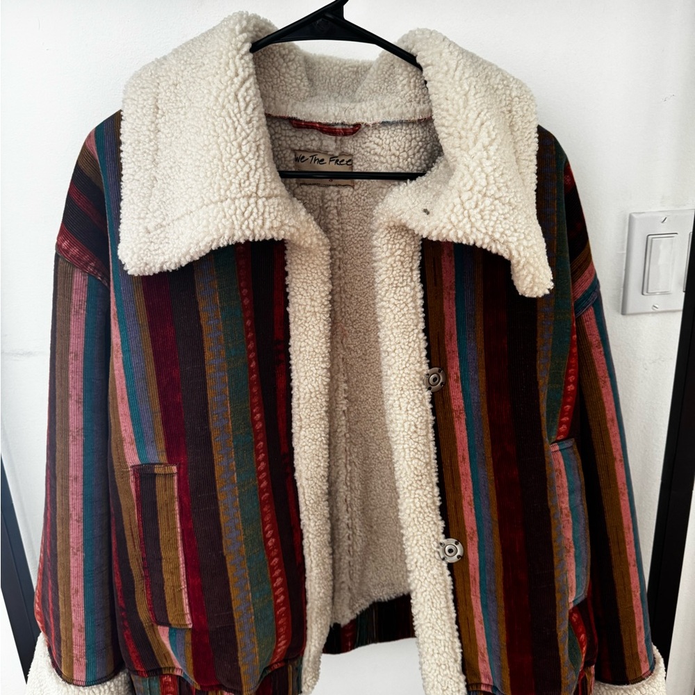 We The Free Corrigan Cozy Cord Jacket